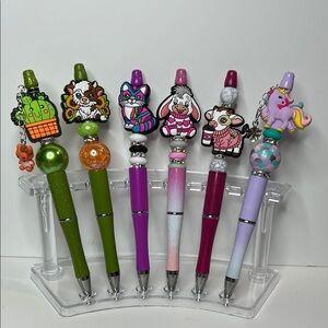Whimsical Character Pens Set